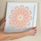 9PCS Mandala Stencils Set – 6x6 Inch Reusable PET Mandala Dotting Templates for DIY Painting, Home Decor, Scrapbooking & Craft Projects